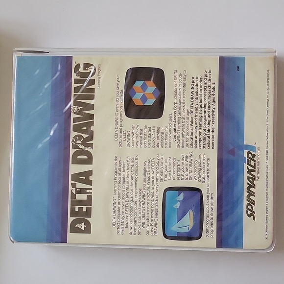Delta Drawing Learning Program By Spinnaker 1983 Atari - Picture 7 of 12